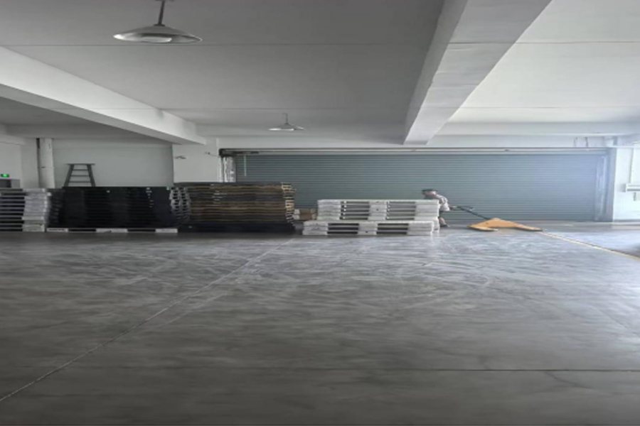 Zona produzione-eccipienti tessuto grigio